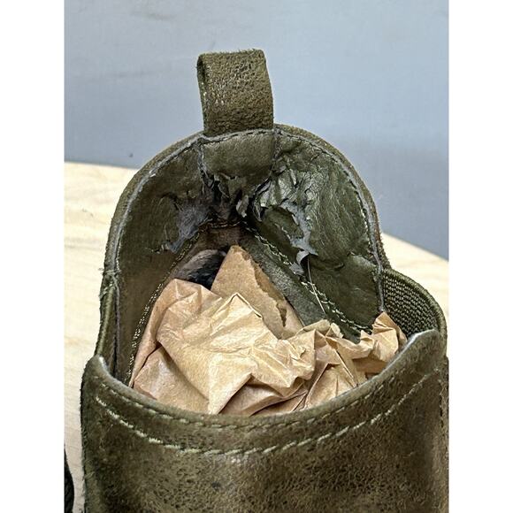 Lavorazione Artigiana Womens‎ 8 Green Ankle Slouch Booties B52 By Bull Boxer - Picture 12 of 12